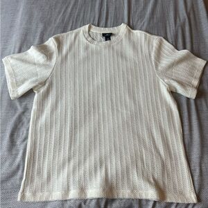 H&M Crochet-Look T-Shirt Regular Fit